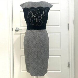 TRAFFIC PEOPLE LACE DETAIL DRESS MEDIUM